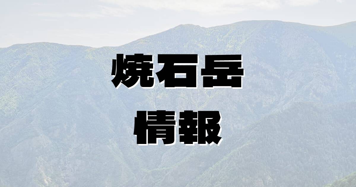 【焼石岳】やけいしだけ（奥羽山脈・岩手県）の詳細情報